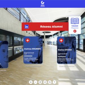 visite virtuelle Grenoble École de management