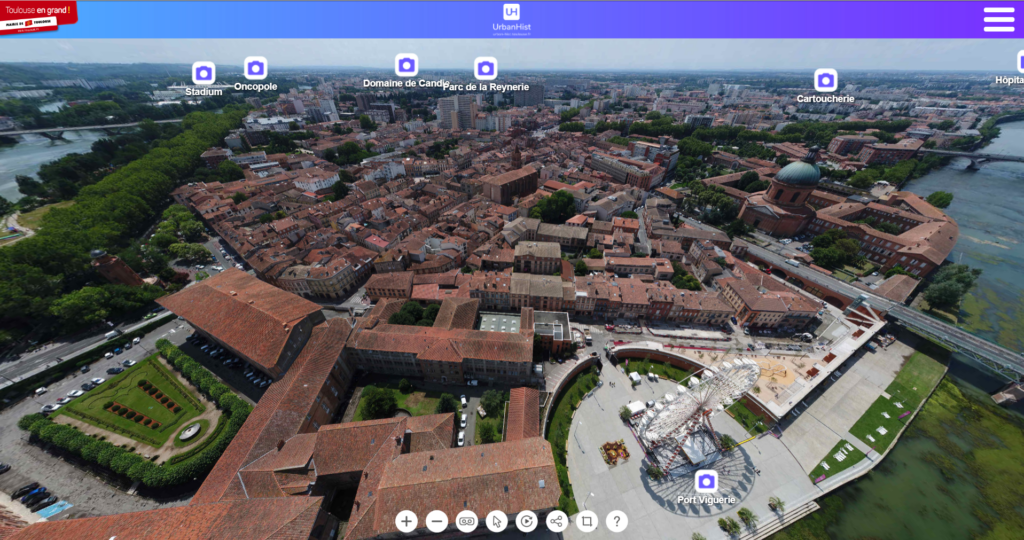Visite virtuelle Toulouse