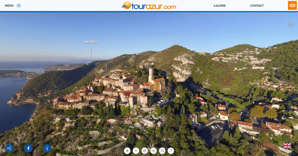 Visite virtuelle Tour Azur