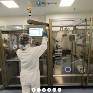 visite virtuelle Skyepharma