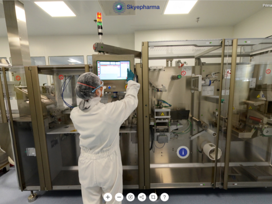 visite virtuelle Skyepharma