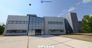 visite virtuelle Skyepharma